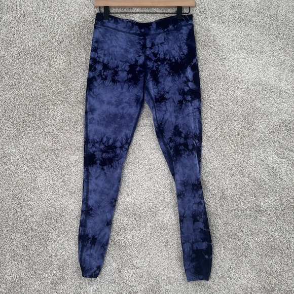 BLOOM Pants - BLOOM Navy Tie Dye Leggings -‎ Size Small